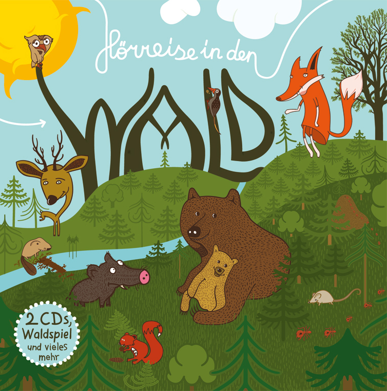Hörreise in den Wald Cover Front